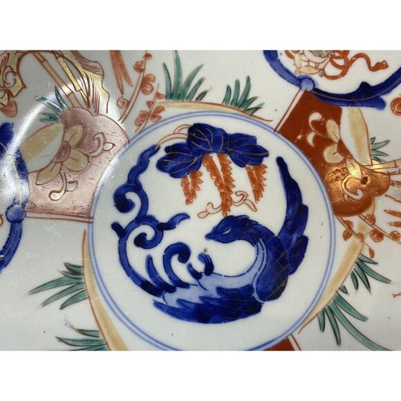 Antique Arita Ware Fukaumi Takeji Serving Plate late 1800's - Picture 3 of 9